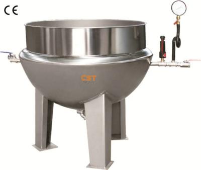 China Heating Industrial Food Dairy Factory SUS 304 Jacketed Steam Pot Kettle for sale