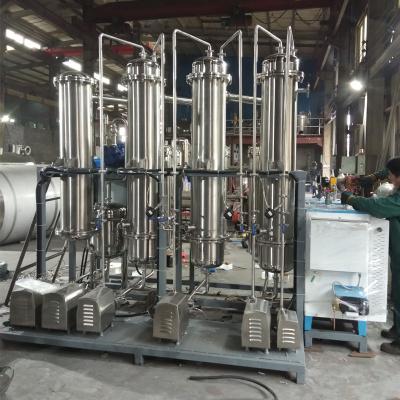 China food & Beverage Factory Triple Effect Falling Coat Vaporizer for Sugar Industry for sale