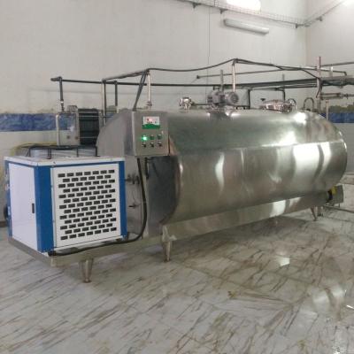 China With CIP system 5000l milk cooling cleaning tank for sale