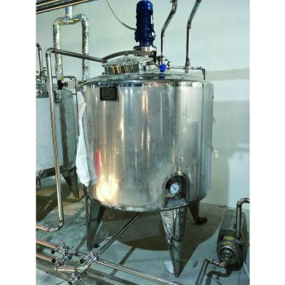 China Conical dairy fermentation tank for sale