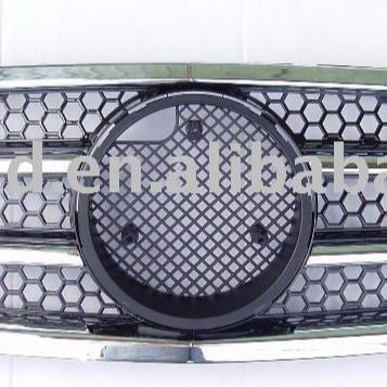 China AMG LOOK AUTO CAR PARTS FRONT GRILL FOR MERCEDES BENZ W202 1994-1998 AMG LOOK BUMPER GRILL for sale