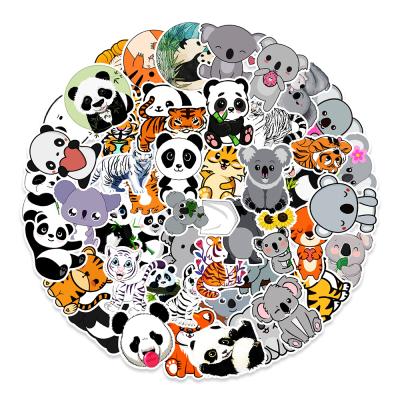 China 50PCS Cartoon HOYO Sticker Decals for Water Bottles, Panda Stickers Animal Cute Stickers for Laptop, Skateboard, Phone for sale