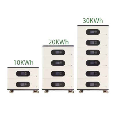 China High Voltage Home Energy Storage Battery 20kwh 40kwh 50kwh 80kwh Lithium Battery Pack Battery Stacked Home Energy Storage for sale