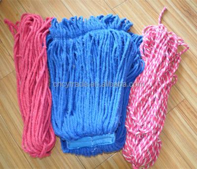 China Sustainable Rub Spun Cotton Twine Recycled Cotton Broom Yarn For Broom for sale