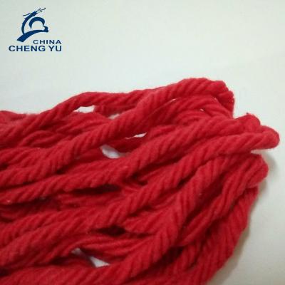 China Sustainable dref wipe high quality cheap recycled yarn cotton broom yarn from alibaba china broom yarn spinning mills for sale