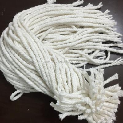 China Dref Cheap Regenerated Cotton Mop Yarn Prices Moisture-absorbent Chatter Cotton Mop Yarn Ne0.5s/4ply for sale