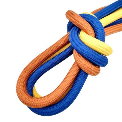 China Other Nylon Double Braided Dynamic Rope 20mm Orange for sale