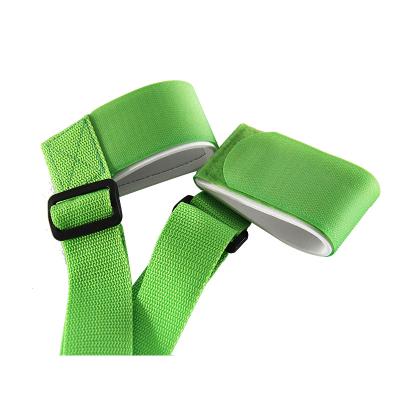 China Durable Custom Alpine Hook & Loop Snowboard Binding Buckle Snow Strap & Loop Ski Strap for sale