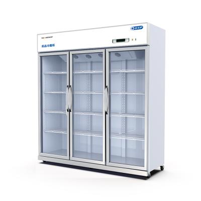 China Single-temperature Pharmacy Refrigerator Pharmacy Refrigerator 2 to 8 Degree Medical Pharmacy Refrigerator for sale