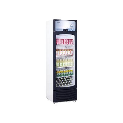 China Single-temperature Commercial Glass Door Cooler Refrigeration Equipment Commercial Supermarket for sale