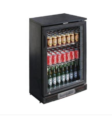 China Display Cooler Mini Bar Fridge Single-temperature Display Bar Fridge for sale