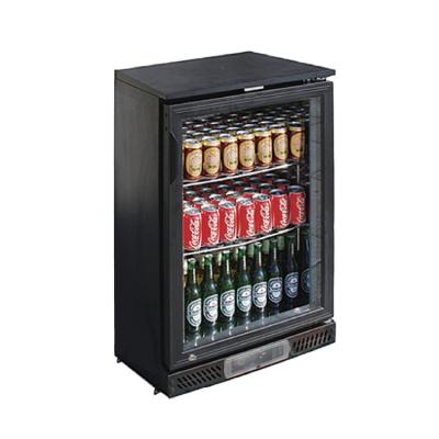 China Single-temperature Bar Bottle Beverage Coolers Rear Bar Cooler Rear Fridge Rear Bar Cooler 600 Wide for sale