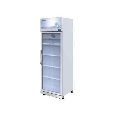 China Single-temperature fridge top mount with door handles regular top mount fridge 417 liters for sale