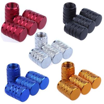 China Aluminum Tire Valve Stem Caps Valve Covers Theftproof Car Wheel Tires Valves Tire Stem Caps for sale