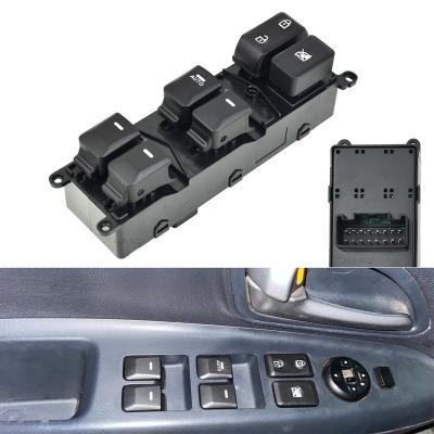 China ABS Plastic Panel 935701W155 Front Left Driver Side Electric Window Power Switch For Hyundai Rio Pride (4 Door) 2012-2015 93570 1W155 for sale