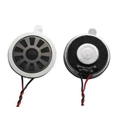 China PORTABLE 23mm voice speaker 8 ohm 1W plastic case magnetic power big loudspeaker and high for sale