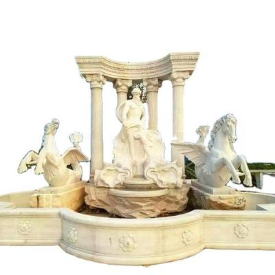 China Large Modern Outdoor Garden Horse Water Fountain for sale