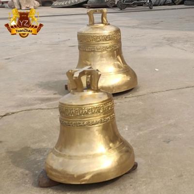 China Wholesale Europe style large metal bronze church bell for sale for sale