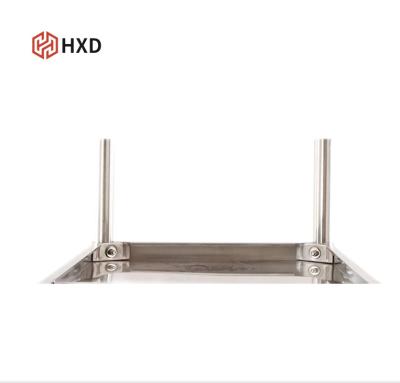 China energy & Customized Stainless Steel Mining Antirust Commercial Kitchen Work Table for sale