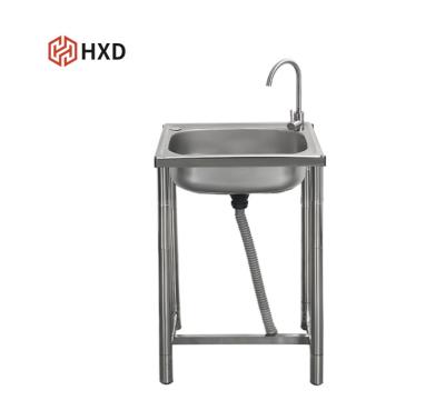 China energy & Extracting Kitchen Factory High Quality And Hair Free Standing Industrial Stainless Steel Wash Down Single Double Bowls Customized for sale