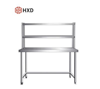 China energy & Stainless Steel Mining Chefs Work Table Customized Kitchen Equipment 201 304 Storage Rack Shelves for sale