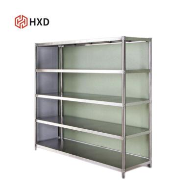 China energy & 201 304 Stainless Steel Worktable Customized Industrial Kitchen Shelf Pulling Steel Rack,Commercial Storage Kitchen Rack Shelf for sale