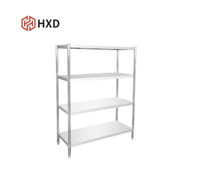 China Dismantle Good Quality Stainless Steel Corner Storage Display Rack Book Shelves Sorting Table for sale