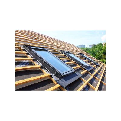 China Folding Hung Roof Skylight Roof Window Screen Factory Price Aluminum Electric Skylight Good Top Quality for sale