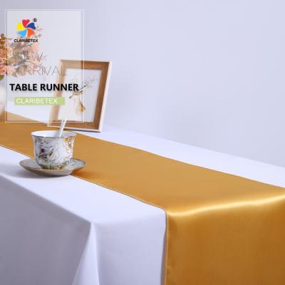 China Durable Design Quality CLARIBEL TEX Satin Disposable Paper Laser Cut Felt Table Runner for sale