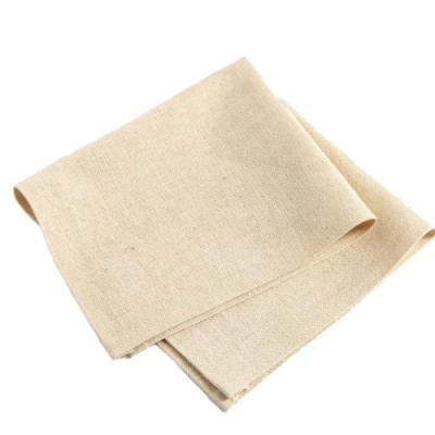 China Recycle Faux Linen Ivory Napkins Diagonal High Quality Table Cloths 20