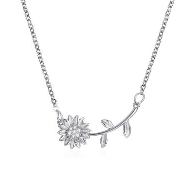 China Mia 2021 CLASSIC Top Fashion Most Popular Fashion Sun Custom Flower Necklace Best Friend Pendant Necklaces for sale