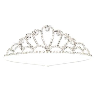 China Tiara Mia bride hair accessories 2021 factory direct new border jewelry hot selling bridal classic hair accessories crown for sale