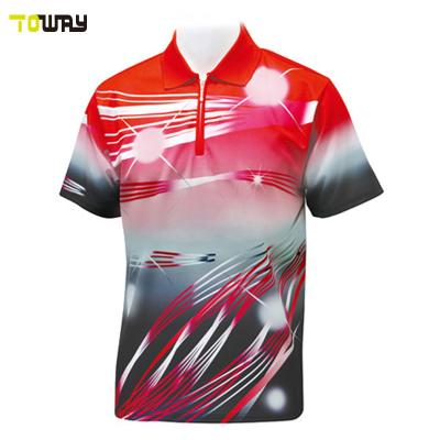 China QUICK DRY two color microfiber polo shirt design for sale