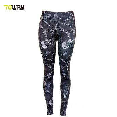 China Women Breathable Custom Printed Yoga Leggings for sale