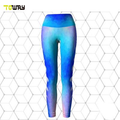 China Breathable Wholesale Custom Sublimation Printing Leggings For Women for sale