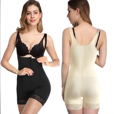 China Breathable Plus Size Trainer Women Latex Push Butt Solid Color Full Body Shapers for sale