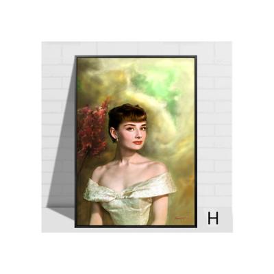 China Modern Simplicity Home Wall Decoration Canvas Painting Character Portrait Painting For Living Room for sale