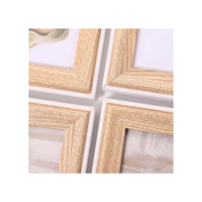 China Wholesale Color Photo Solid Wood Cheapest Durable Simple Stable Solid Wood Frame for sale