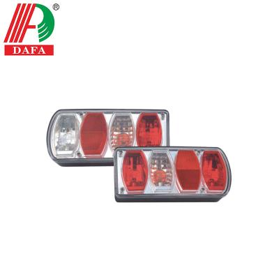 China PMMA+ABS EMARK EURO APPROVAL AUTOMATIC REAR LAMP STYLE TRAILER AND TRUCK TAIL LIGHT for sale