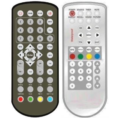 China Waterproof Customize Logo IP67 Smart Waterproof Universal Remote Control Universal TV Infrared Programmable Remote Control for sale