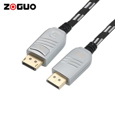 China High Quality Speaker 24K Gold Plated Left Metal 8K Display DP 1.4V Cable For TV for sale