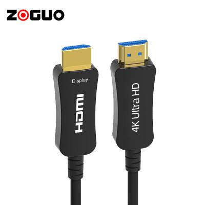 China COMPUTER Zoguo Brand HDMI 4K Optical Cable Support 4K Hdmi Digital Active Signage for sale