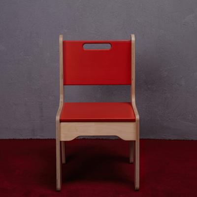 China Children Furniture Kindergarten Kindergarten Nursery Kindergarten School Nursery Solid Wood Solid Wood Chair With Backrest for sale