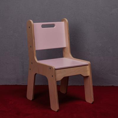 China Wholesale Primary School Solid Wood High Quality Wooden Kids Color Chairs For Kids Study for sale