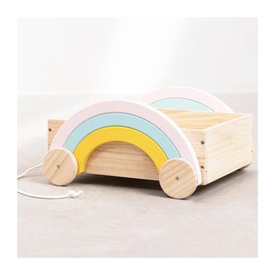 China Eco Friendly Storage Kids Games In A Wooden Box Toy Chests Kids Book Organizer And Storage Bins Cart With Wheels for sale