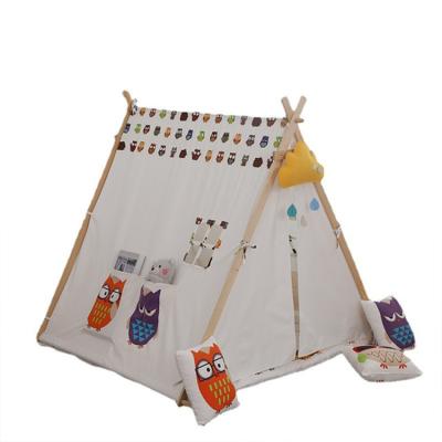 China Indoor Princess Toy Home Play Tent Kids Theater House Toy Baby Teepee Soft Tent Kids Teepee for sale