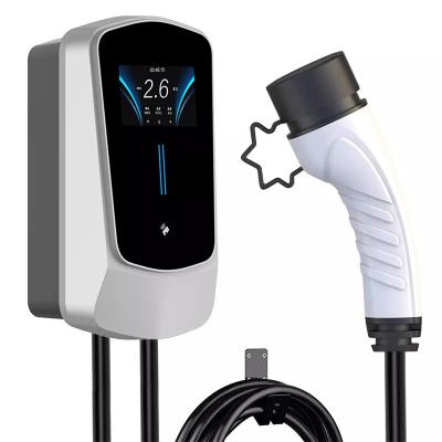 China Wallbox 22kw 220v level 2 ev charger Fast Charging Station EV Wall Charger 32A Wall Mount EV Charger EVCOME for sale