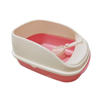 China High Quality Eco-Friendly Toilet Material Cat Litter Box Stored Cat Litter Pet Box Clean And Hygienic for sale