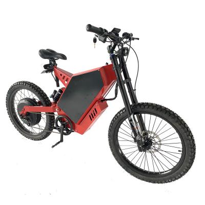 China Powerful 15000w 72v 140km/h steel hub motor high speed off road stealth bomber electric bike for sale