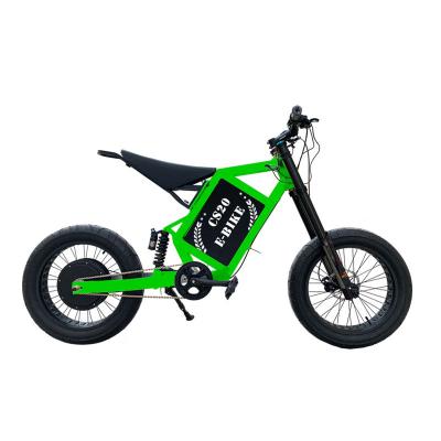 China Aluminum alloy Enduro 48v20ah lithium battery full fat tire 1000w suspension electric city ebike surron for adult for sale